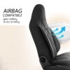 CARAVAN SEAT COVER MODEL ONE BLACK 05