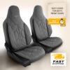 CARAVAN SEAT COVER MODEL ONE GRAY 03