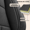 PANDA CAMPER FUNDAS DE ASIENTO MODELO UNO NEGRO 06 1